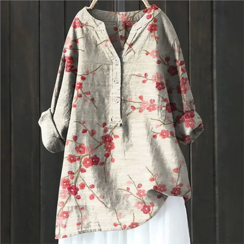 Ariana - Bluse mit Blumenmuster