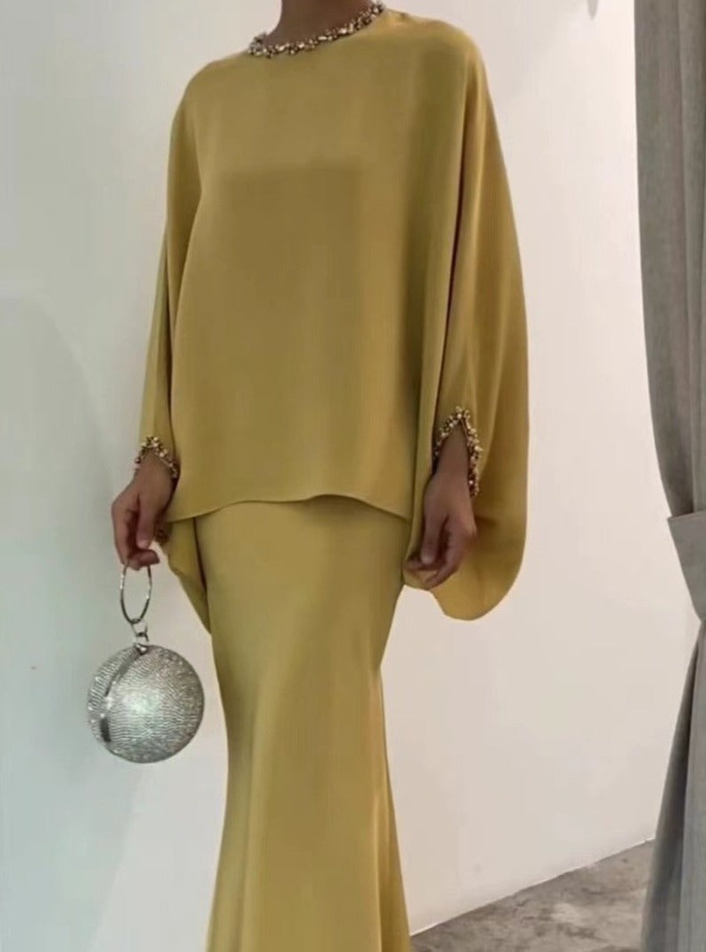 Asya - Amerikanisches Perlen-Set Kleid