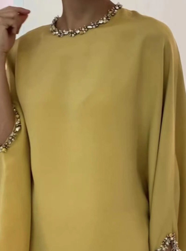 Asya - Amerikanisches Perlen-Set Kleid