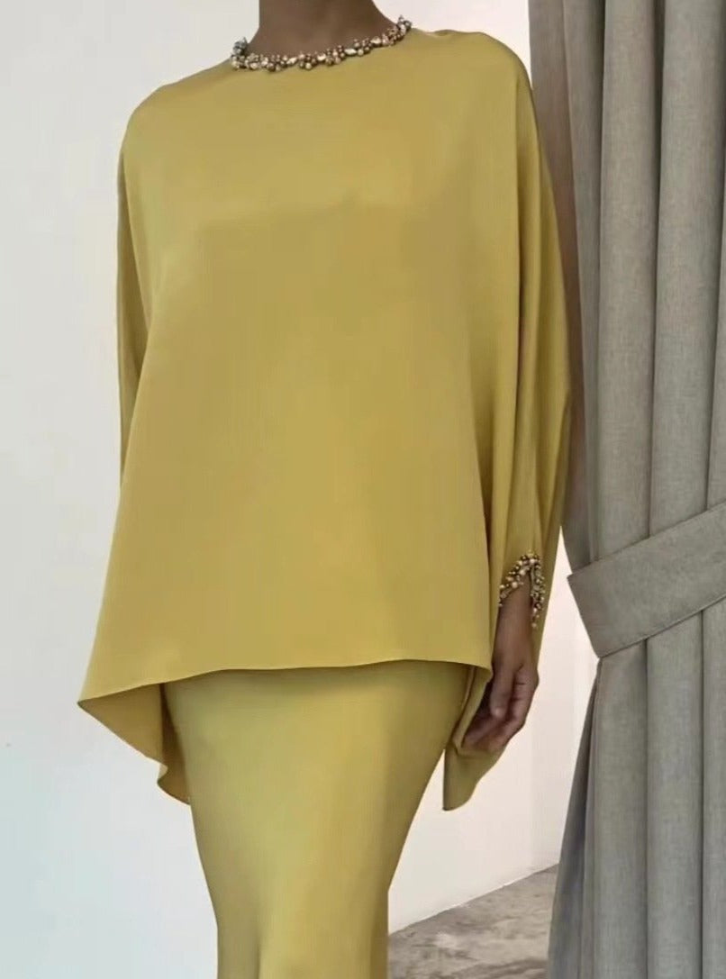 Asya - Amerikanisches Perlen-Set Kleid