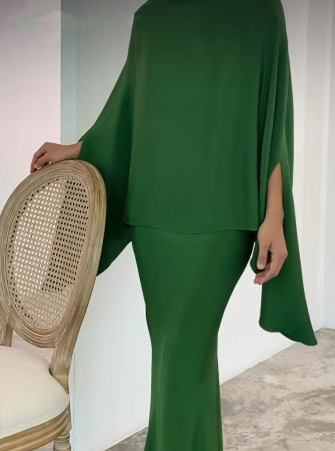 Asya - Amerikanisches Perlen-Set Kleid